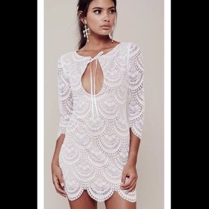 For Love and Lemons Rosalita lace dress